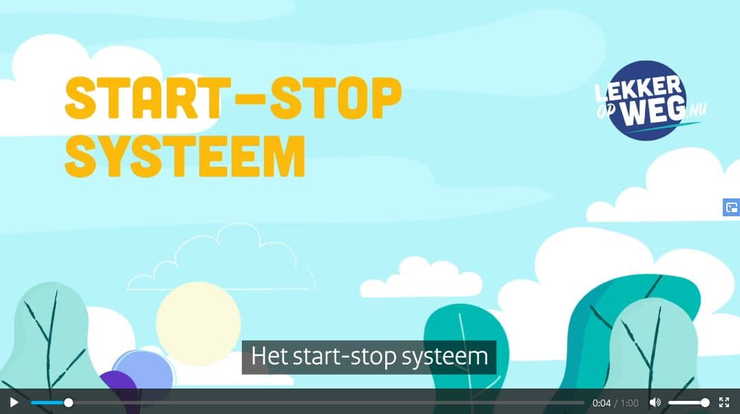 Start-stop-systeem - Lekker-op-weg.nu
