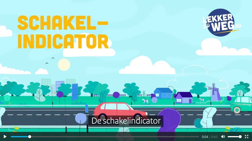 Schakelindicator - Lekker-op-weg.nu